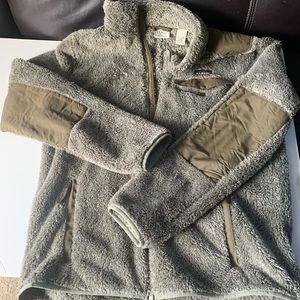 Men’s M Tall LLBean full zip Fleece